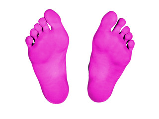 Feet isolated