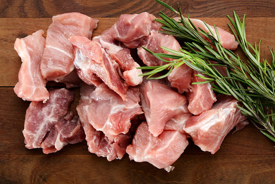 Chopped raw meat