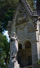 Fototapeta na wymiar Lychakiv Cemetery