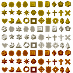 いろいろなスタッズ