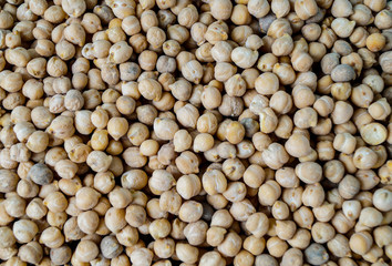 dryes organic chickpeas