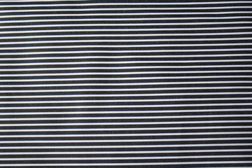 Black striped cotton