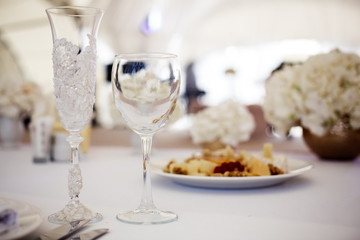Table setting for celebration
