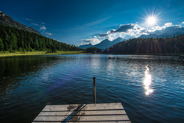 lago di Staz St Moritz