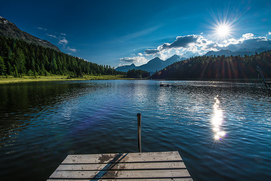 lago di Staz St Moritz