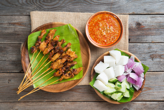 Malaysian chicken satay