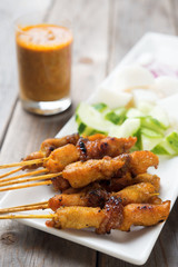 Asian bbq skewer