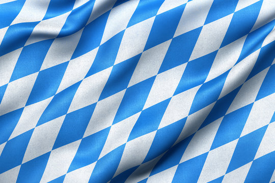 Large Bavaria Flag / Bavarian Flag Bayernflagge / Bayernfahne