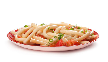 Spaghetti with tomato