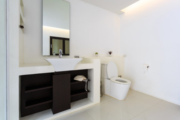 Naklejka na ściany i meble modern bathroom