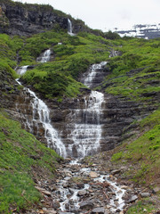 Glacier National Park Waterfall