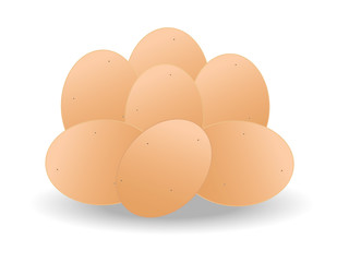 Brown eggs