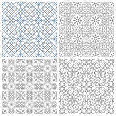 Four Seamless Patterns