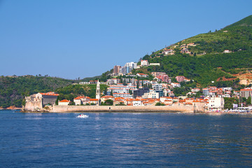 Fototapeta premium View on Budva from the see.