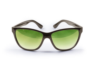 Sunglasses isolated against a white background