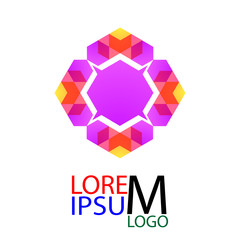 Abstract Vector Logo. Element Design Template