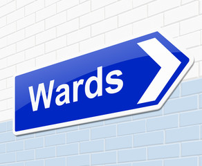 Obraz premium Wards concept.