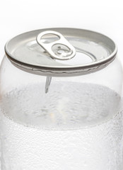 Cold Soda water Transparent Can