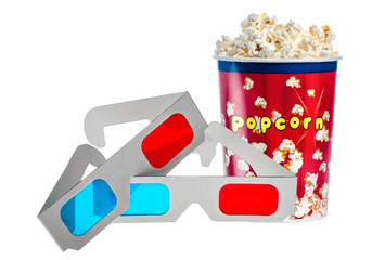 Set for 3-D movie
