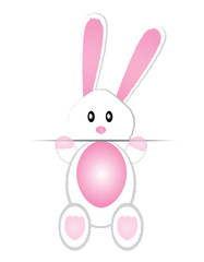 cute bunny card