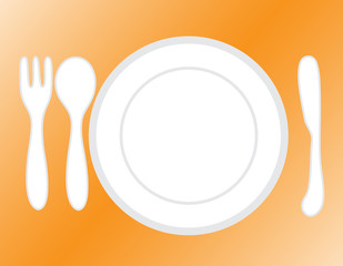 empty plate