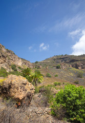 Gran Canaria, Caldera de Bandama, abandoned farm