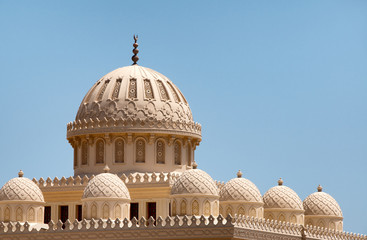 Obraz premium Domes on Roof of El Mina Masjid Mosque