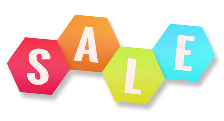 colored sale icon