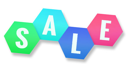 colored sale icon