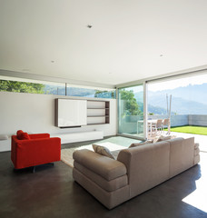Interior design, modern apartment