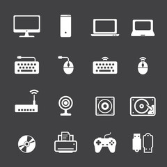 computer icon set