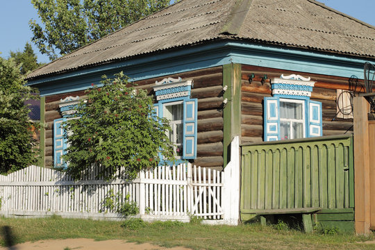 Maison en bois de Sib&eacute;rie