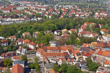 Fototapeta na wymiar Blick auf Torgau