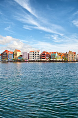 Willemstad waterfront with historic architecture