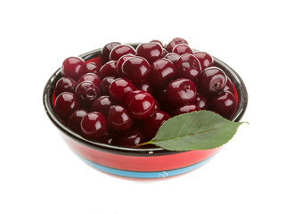 Cherry in the bowl