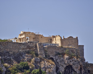Fototapeta premium Athens Greece, propylaea on the northern part of acropolis
