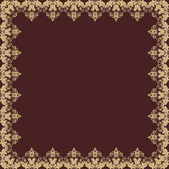 Floral Vector Pattern. Abstract Background