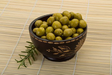 Green olives