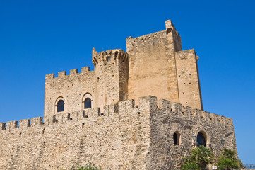 Fototapeta na wymiar Castle of Roseto Capo Spulico. Calabria. Italy.