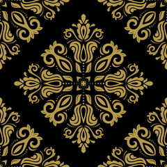 Orient Seamless Vector Pattern. Abstract Background