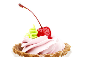 cake with cherry