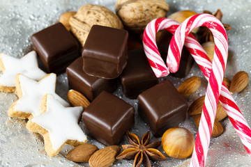 köstlicher Weihnachtsteller