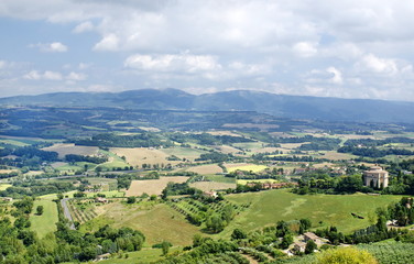 Typical Italy Tuscan landscape