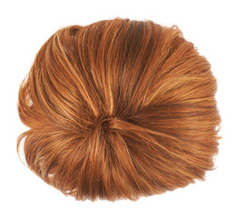 Hair wig isolated