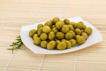 Green olives
