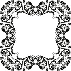 floral frame