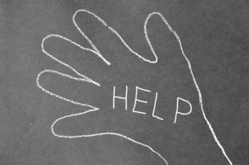 Hilfe - Ausgestreckte Hand