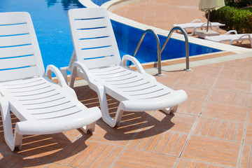 rest in paradise - at the pool