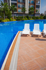 rest in paradise - at the pool