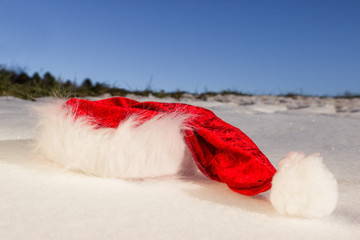 Nikolausmütze im Schnee